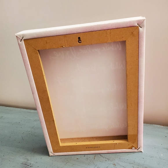 #87 Love Wall Art Sing Dance Shine Dream Pink 12" - Picture 5 of 6